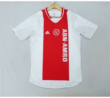 Ajax 04/05 Home Red&White Soccer Jersey